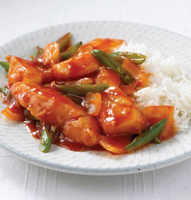 Sweet & Sour Stir-fried Fish With Ginger
