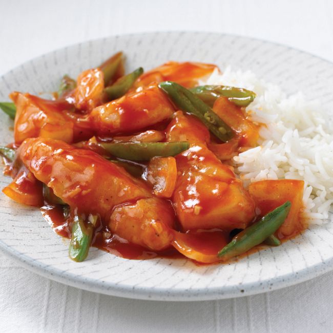Sweet & Sour Stir-fried Fish With Ginger