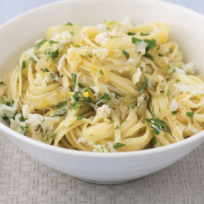 Pasta With Crab & Lemon