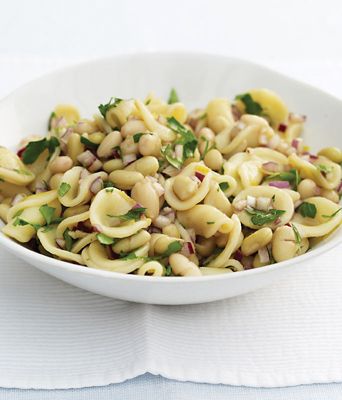 Pasta With Flageolet Beans, Parsley & Lemon