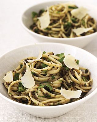 Pasta With Black Olives