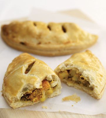 Curried Vegetable Pies