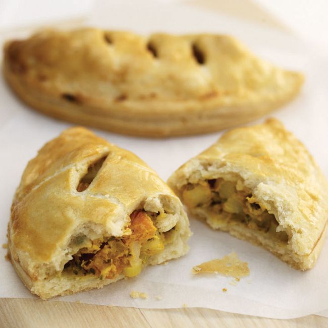 Curried Vegetable Pies