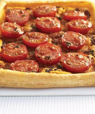 Tomato And Harissa Tart