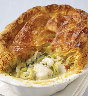 Fish And Leek Pie