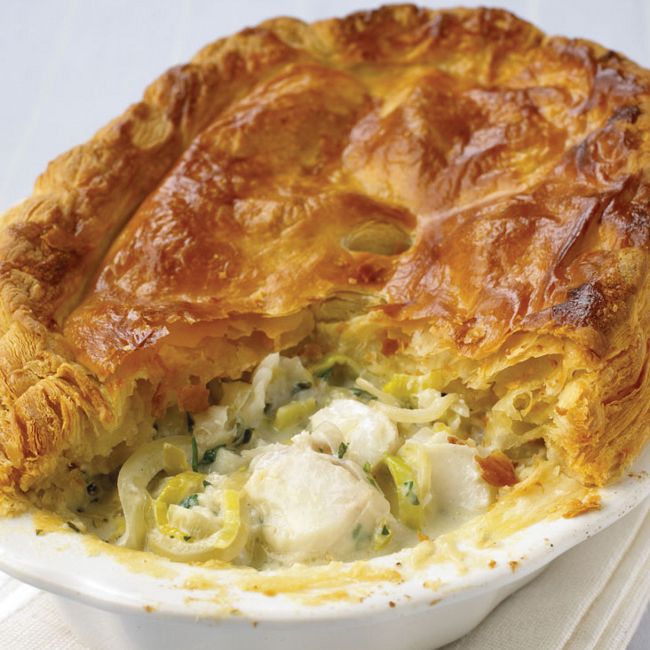Fish & Leek Pie