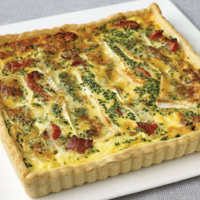 Brie & Bacon Tart