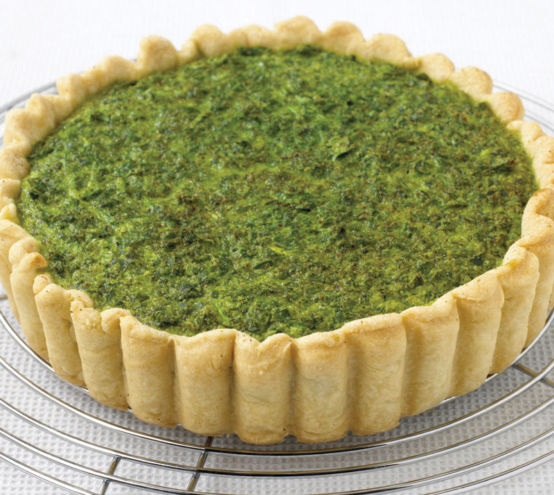 Creamy Spinach Tart