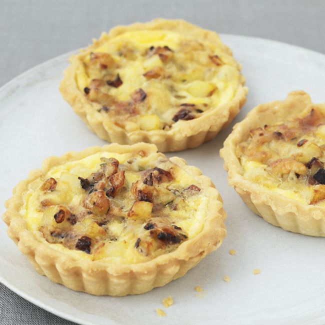 Gruyère Cheese, Potato & Thyme Tartlets
