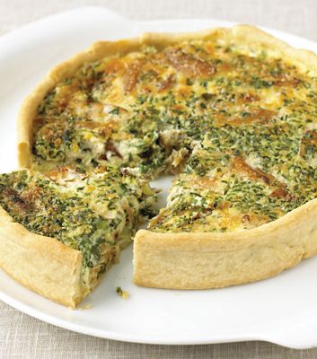 Smoked Mackerel & Spring Onion Tart