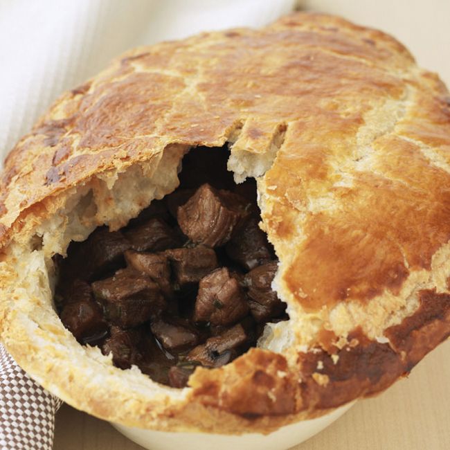Steak, Mushroom & Ale Pie