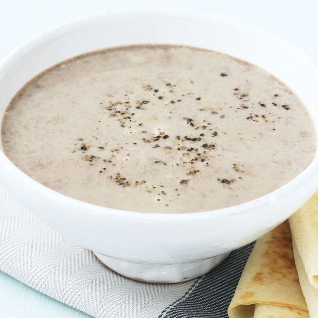 Black Bean & Coconut Soup