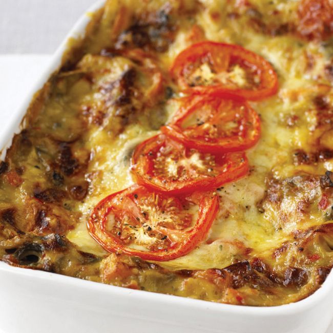 Vegetarian Leek & Mushroom Lasagne