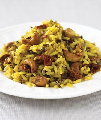 Wild Rice With Sun-dried Tomatoes & Cashew Nuts