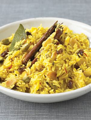 Biryani With Cardamom & Cinnamon