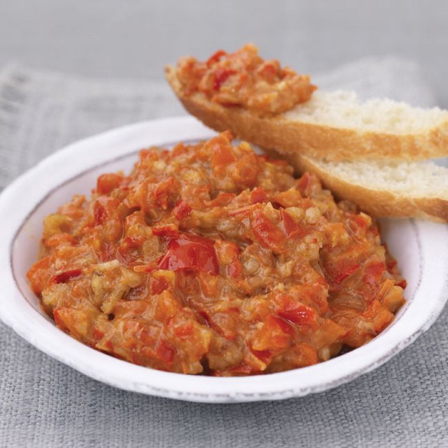 Red Capsicum & Walnut Dip