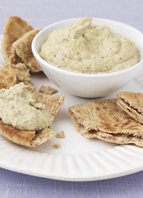 Yogurt, Aubergine & Pine Nut Dip