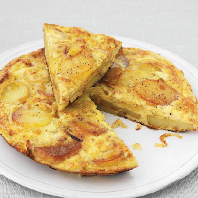 Potato & Paprika Omelette