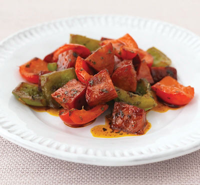 Chorizo With Peppers