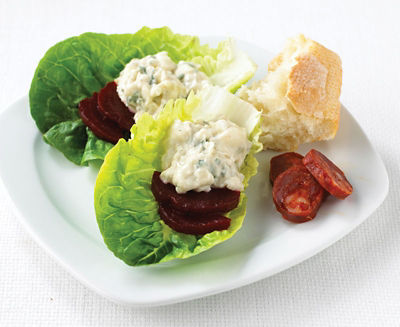 Baby Gem Lettuce With Blue Cheese & Beetroot