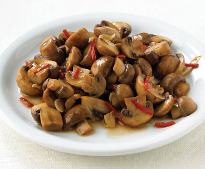 Mushrooms In Garlic Sauce