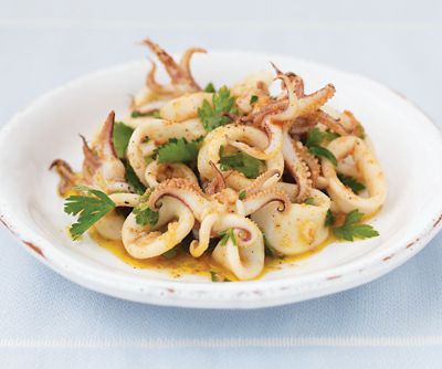 Marinated Squid Salad