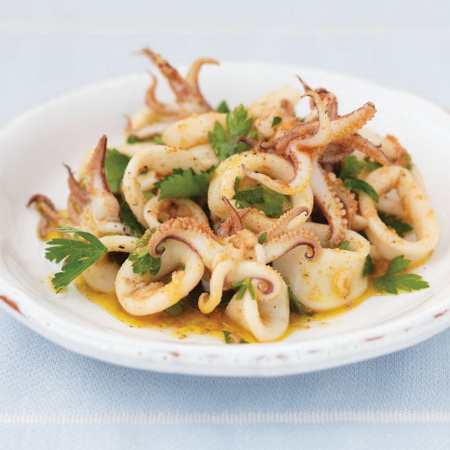 Marinated Squid Salad