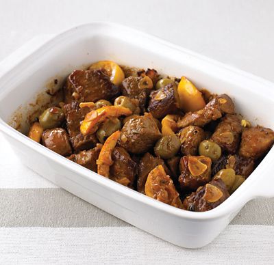 Lamb With Lemon & Olives