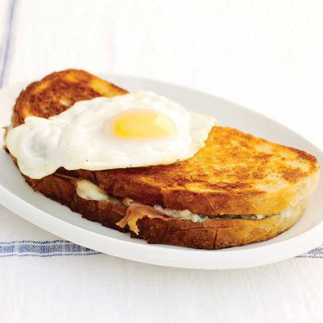 Croque Monsieur With Prosciutto & Gorgonzola