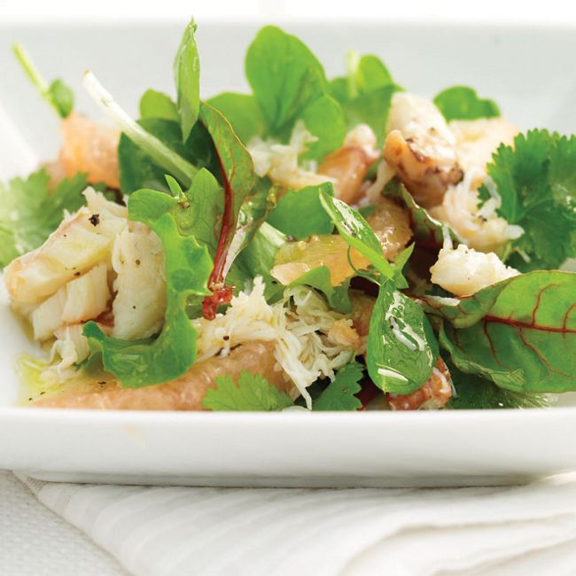 Crab Salad With Grapefruit And Coriander