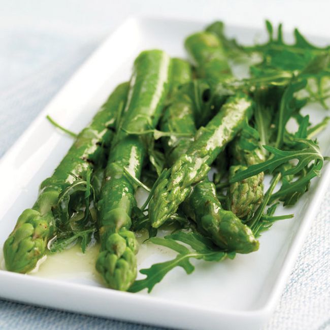 Asparagus With Lemony Dressing