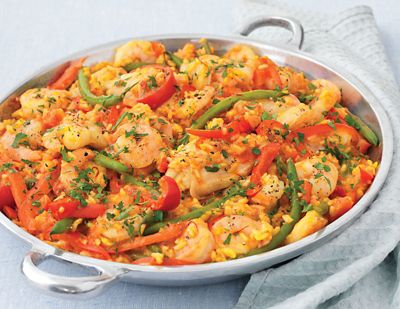 Chicken & Prawn Paella