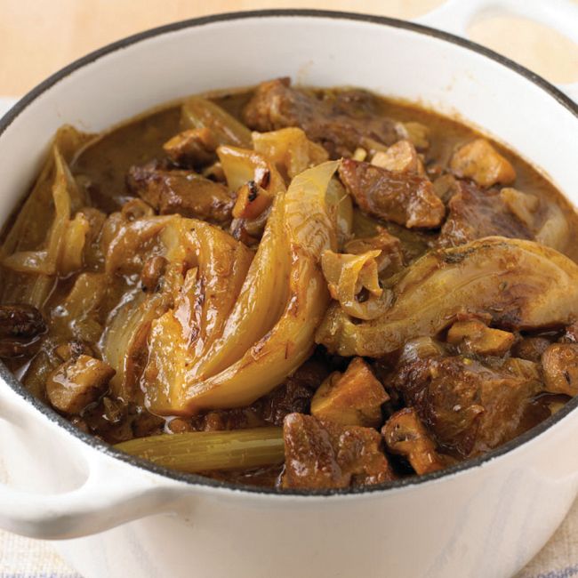 Beef, Fennel & Mushroom Hotpot