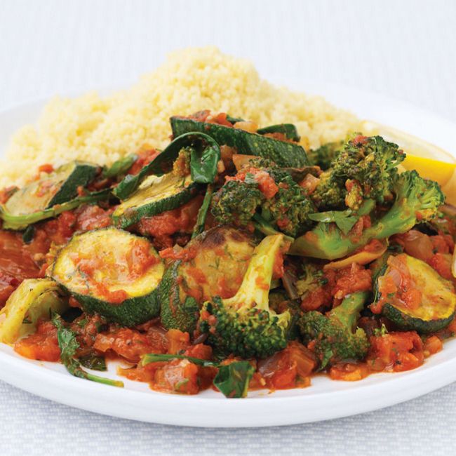 Zucchini, Herb & Lemon Tagine