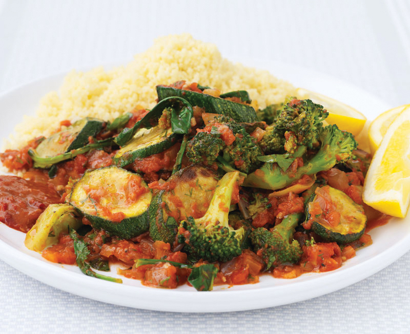 zucchini, Herb & Lemon Tagine
