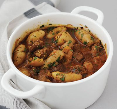 Spicy Lamb With Baby Potatoes