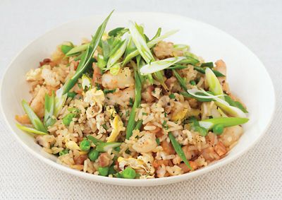 Special Fried Rice With Shrimps & Chicken