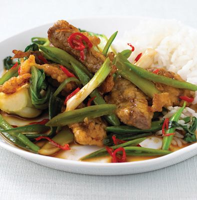 Crispy Beef & Vegetables