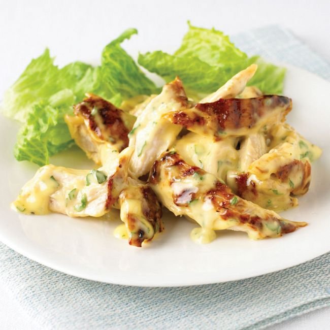 Chargrilled Chicken With Tarragon Mayonnaise