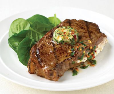 Stuffed Fillet Steak With Chilli And Parsley Butter