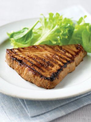 Marinated Sweet & Hot Tuna Steaks
