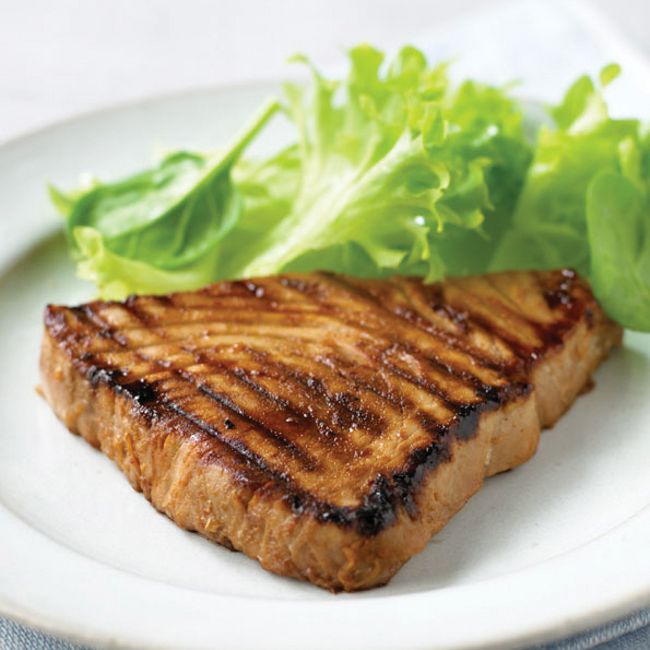 Marinated Sweet & Hot Tuna Steaks