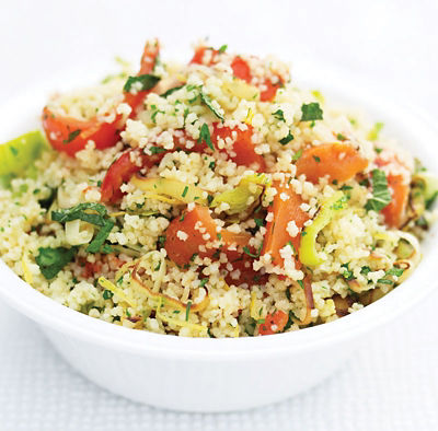 Chargrilled Pepper & Leek Couscous