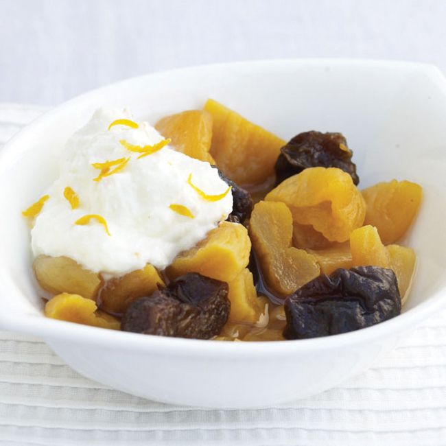 Marinated Prunes & Apricots