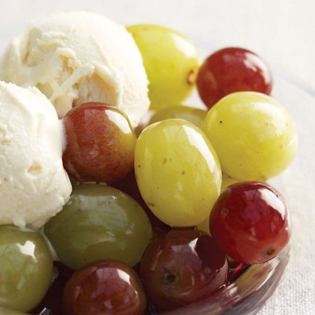 Grapes Marinated In Port