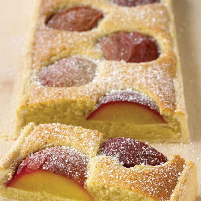 Almond & Peach Tart