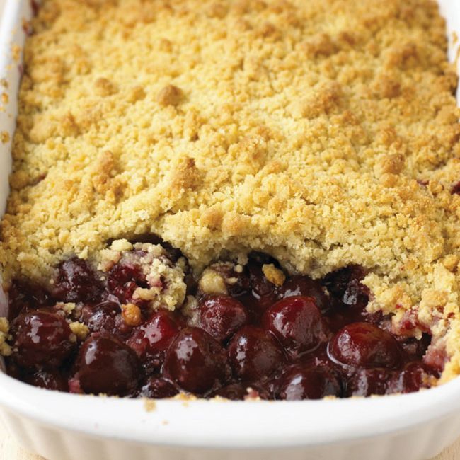 Cherry Crumble