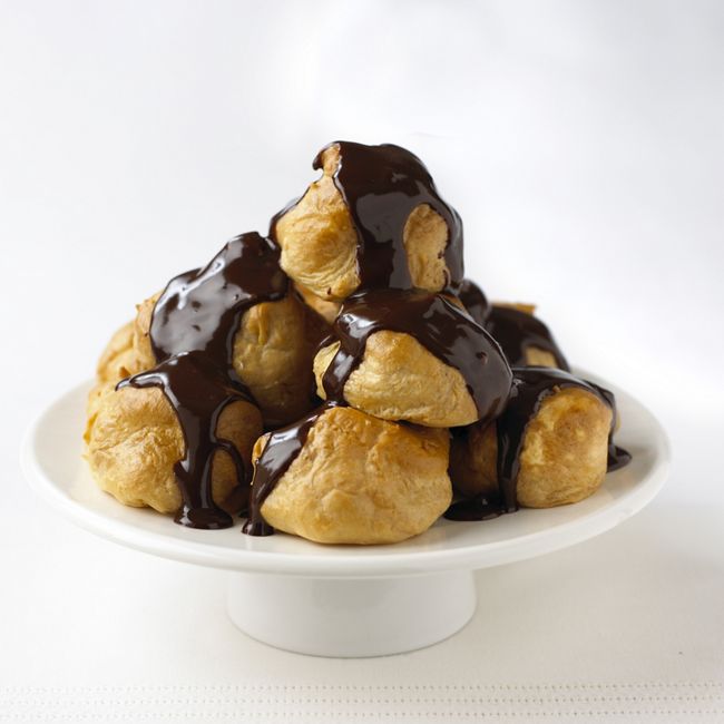 Chocolate Orange Profiteroles