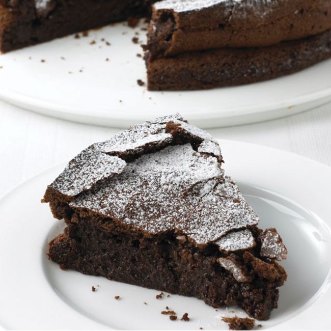 Baked Chocolate Mousse