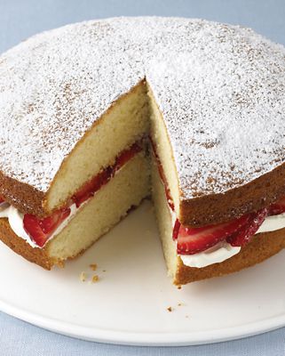 Strawberry & Cream Victoria Sandwich